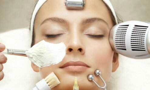face replacement with hardware cosmetology